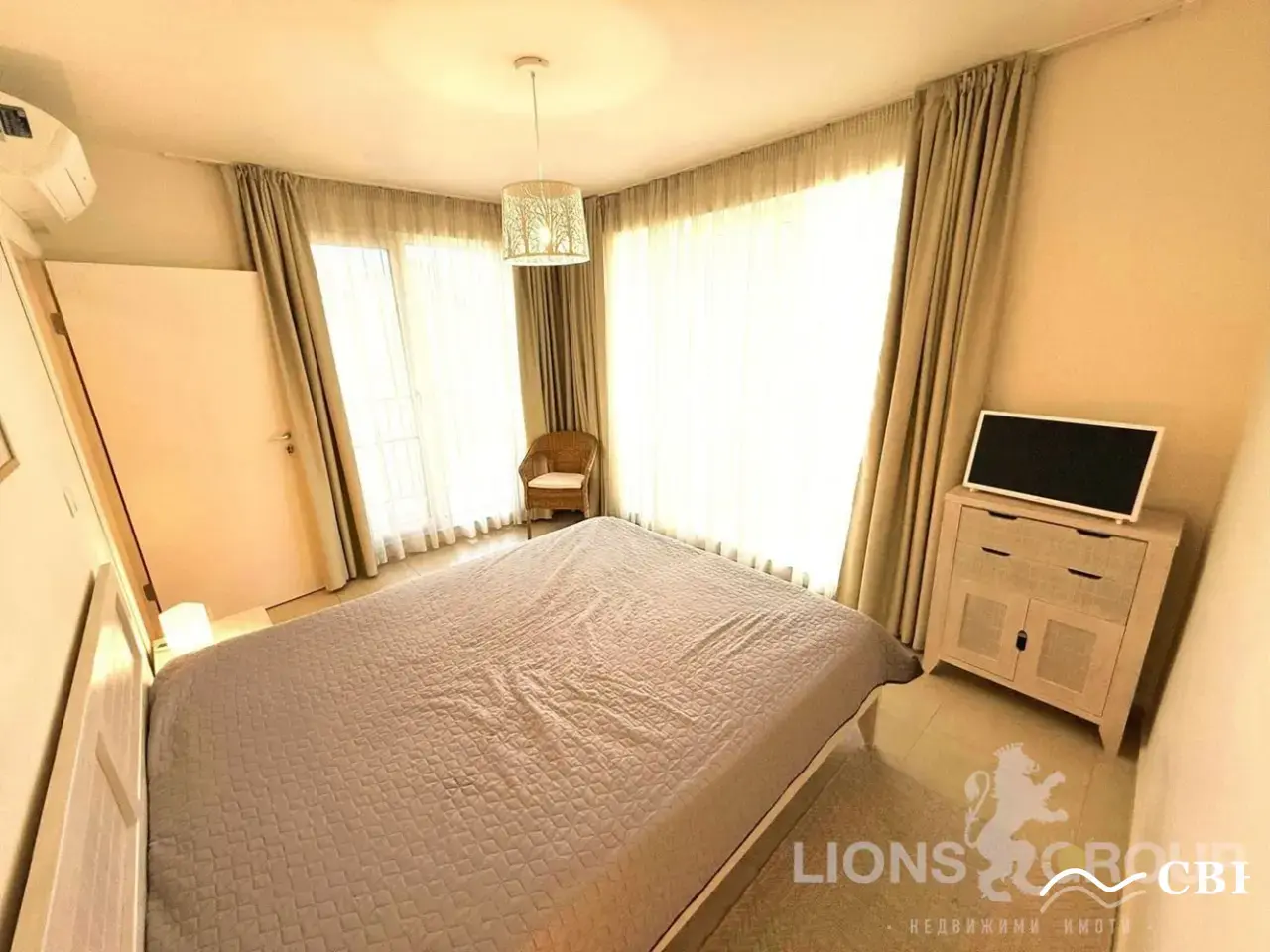 Apartment, 2-room, 75 m², in Varna. Photo 9 of 10. Varna, Black Sea, Bulgaria. Cheap Beach Holiday.