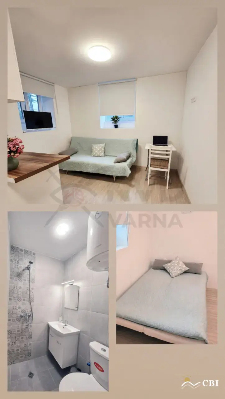 Apartment, 1-room, 25 m², in Varna. Photo 2 of 4. Varna, Black Sea, Bulgaria. Cheap Beach Holiday.