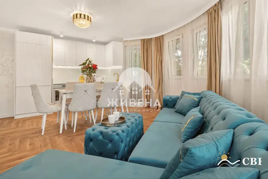 Apartment, 3-room, 99 m², in Varna. Photo 4 of 16. Varna, Black Sea, Bulgaria. Cheap Beach Holiday.