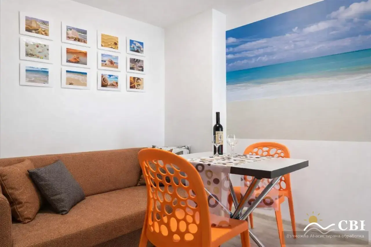 Apartment, 1-room, 38 m², in Varna. Photo 5 of 9. Varna, Black Sea, Bulgaria. Cheap Beach Holiday.