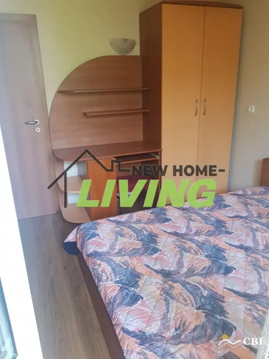Apartment, 2-room, 58 m², in Kableshkovo. Photo 3 of 4. Kableshkovo, Black Sea, Bulgaria. Cheap Beach Holiday.