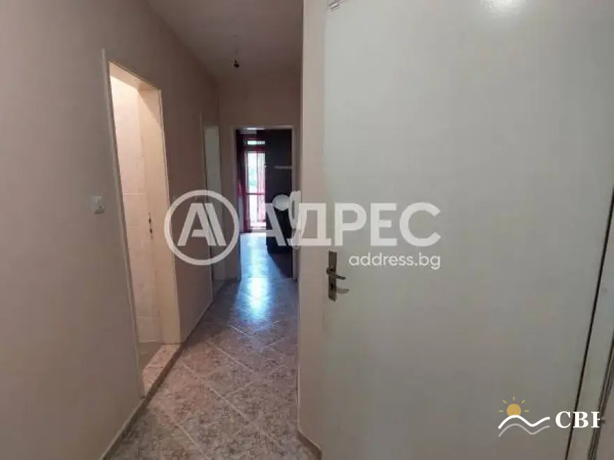 Apartment, 2-room, 70 m², in Pomorie. Photo 6 of 8. Pomorie, Black Sea, Bulgaria. Cheap Beach Holiday.
