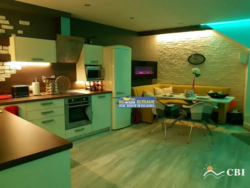 Apartment, 1-room, 75 m², in Pomorie. Photo 7 of 7. Pomorie, Black Sea, Bulgaria. Cheap Beach Holiday.