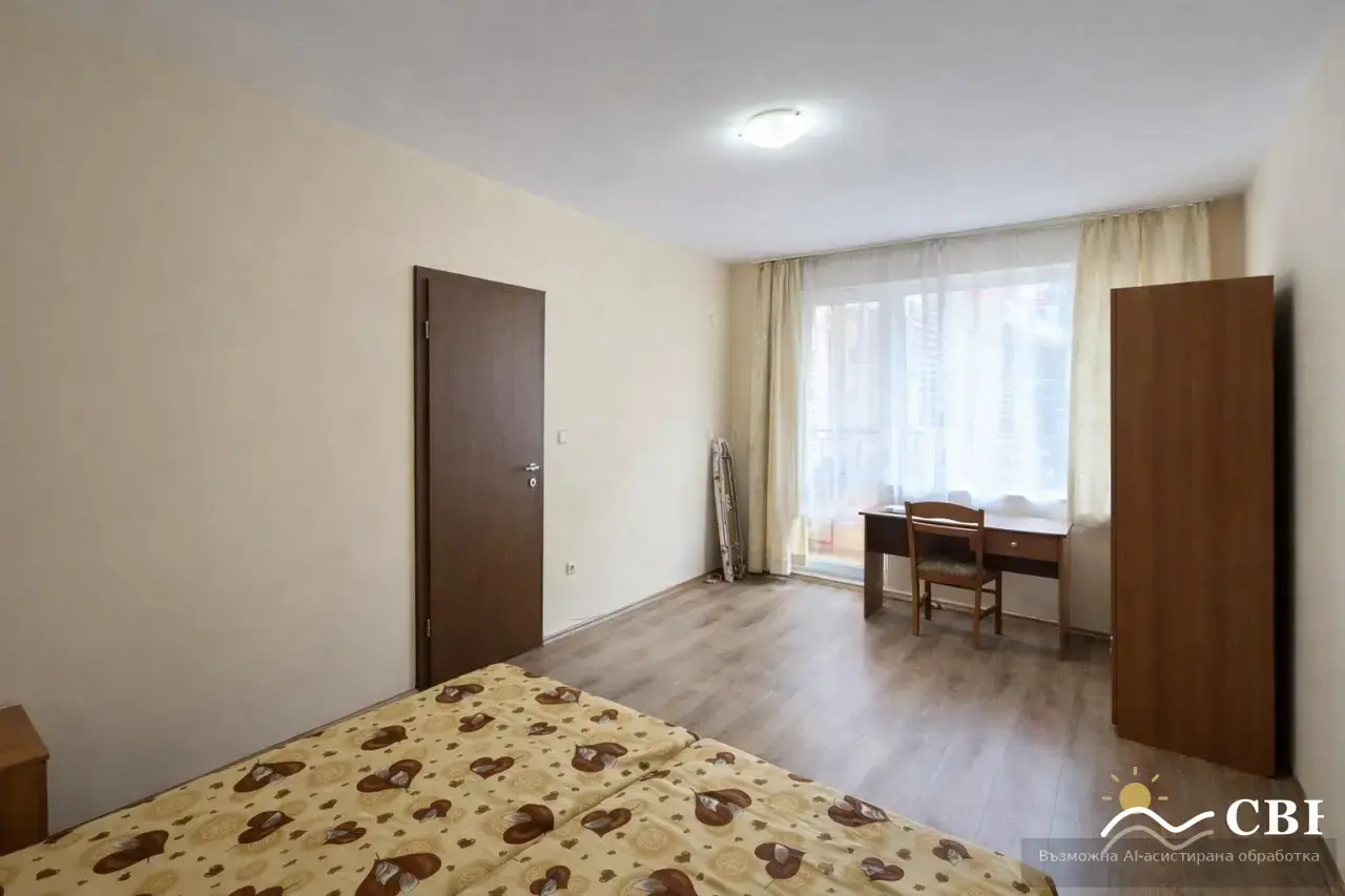 Apartment, 2-room, 70 m², in Izgrev. Photo 6 of 8. Izgrev, Black Sea, Bulgaria. Cheap Beach Holiday.
