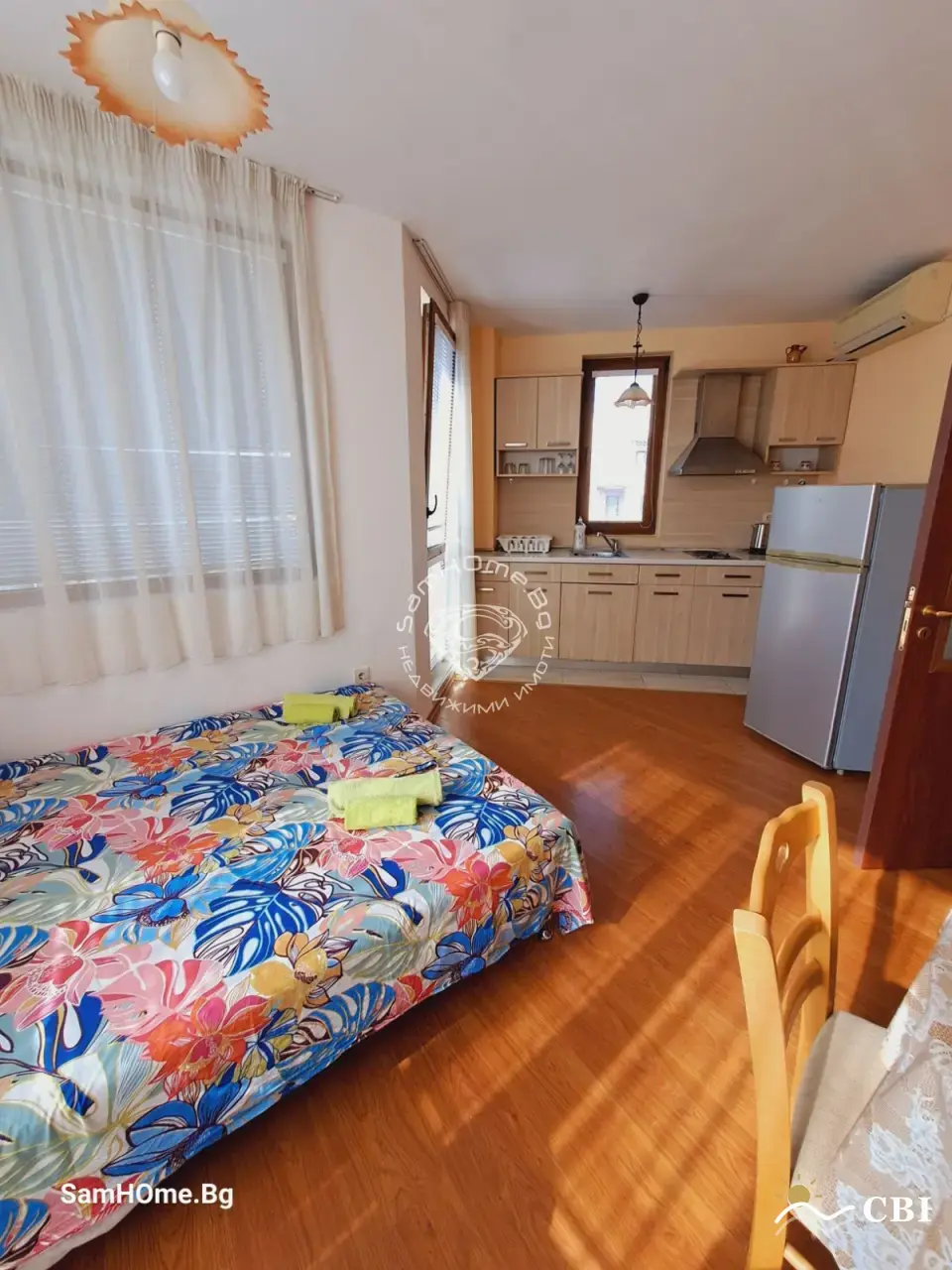 Apartment, 1-room, 55 m², in Varna. Photo 1 of 10. Varna, Black Sea, Bulgaria. Cheap Beach Holiday.