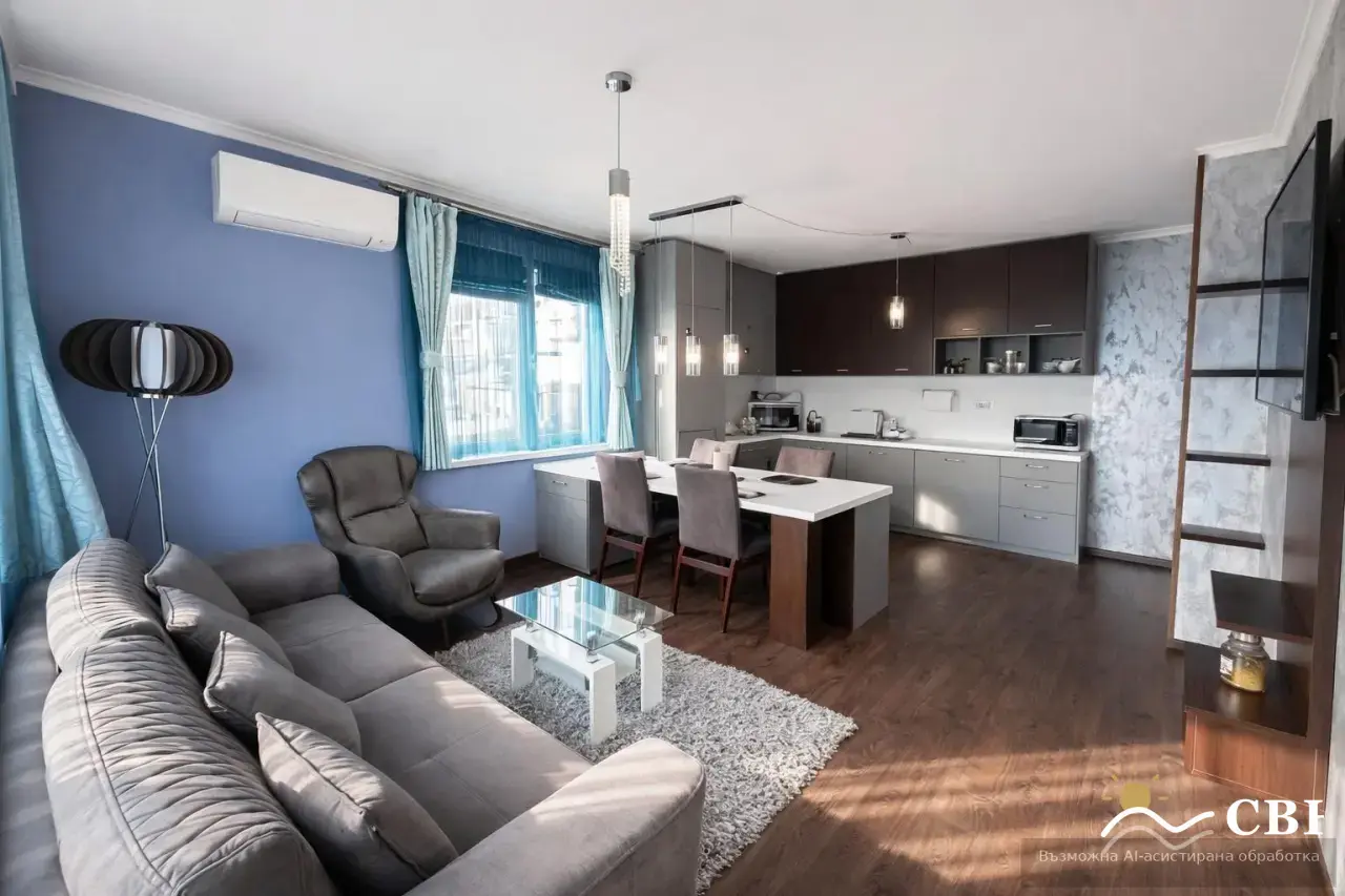 Apartment, 3-room, 85 m², in Vinitsa. Photo 2 of 10. Vinitsa, Black Sea, Bulgaria. Cheap Beach Holiday.