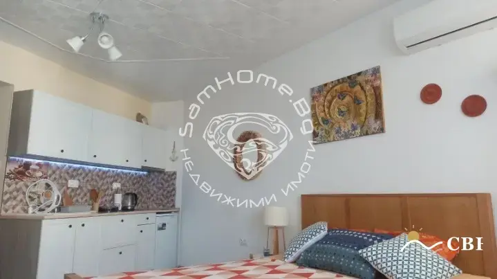 Apartment, 1-room, 40 m², in Varna. Photo 1 of 8. Varna, Black Sea, Bulgaria. Cheap Beach Holiday.