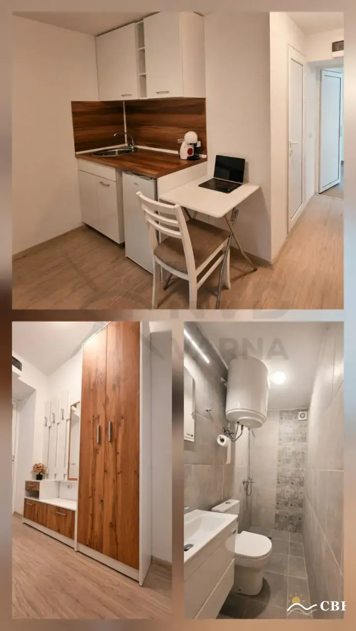 Apartment, 1-room, 25 m², in Varna. Photo 4 of 4. Varna, Black Sea, Bulgaria. Cheap Beach Holiday.