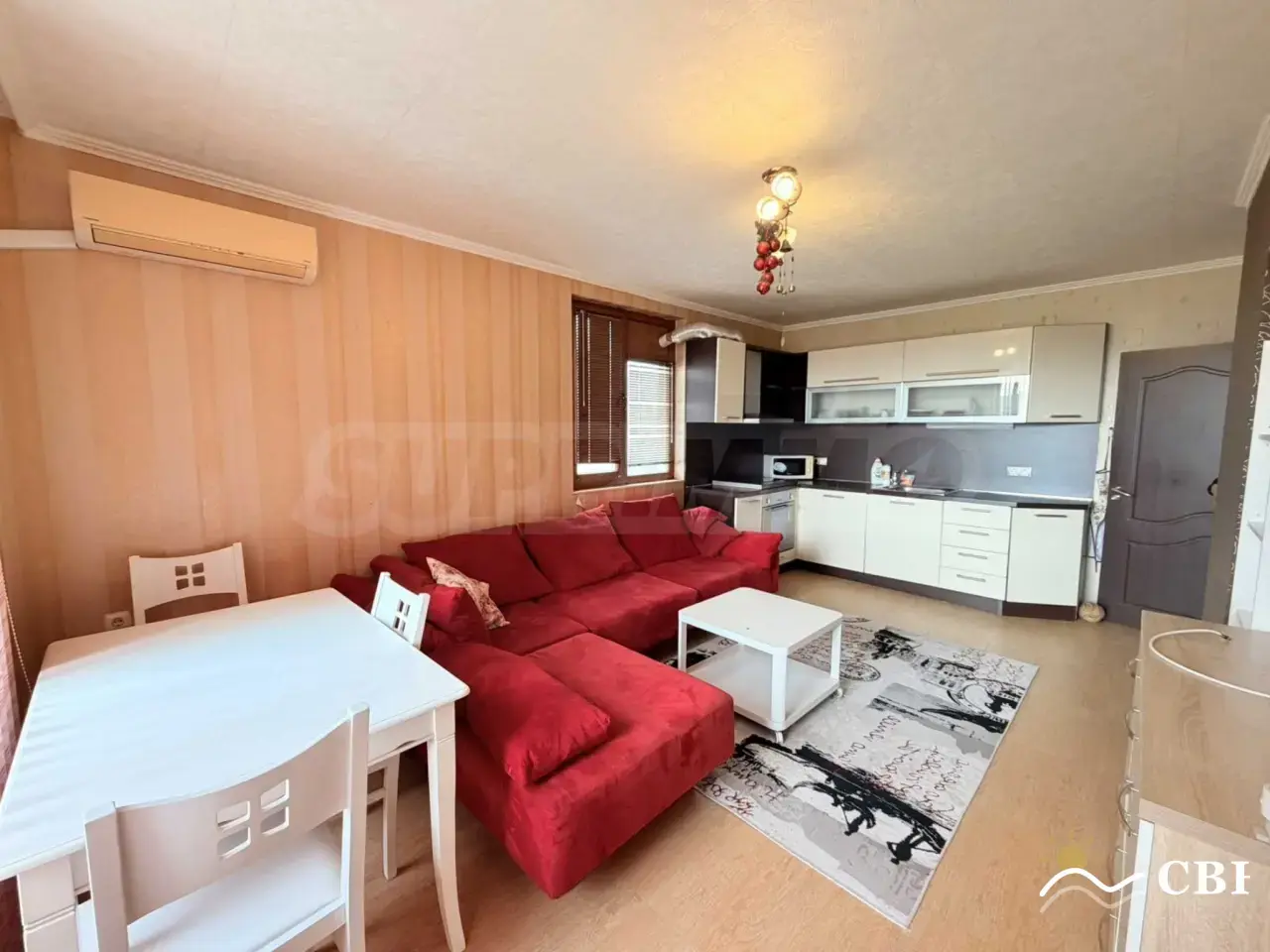 Apartment, 2-room, 60 m², in Burgas. Photo 4 of 12. Burgas, Black Sea, Bulgaria. Cheap Beach Holiday.