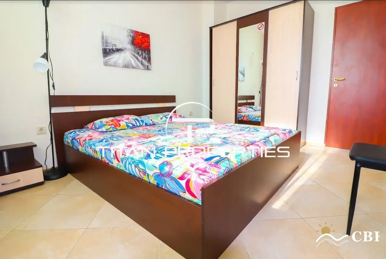 Apartment, 2-room, 55 m², in St. St. Konstantin and Elena. Photo 3 of 7. St. St. Konstantin and Elena, Black Sea, Bulgaria. Cheap Beach Holiday.