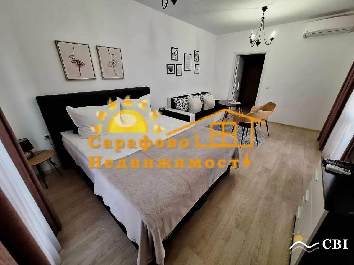 Apartment, 1-room, 40 m², in Sarafovo. Photo 4 of 7. Sarafovo, Black Sea, Bulgaria. Cheap Beach Holiday.