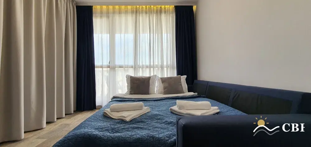 Apartment, 2-room, 65 m², in Sunny Beach. Photo 9 of 16. Sunny Beach, Black Sea, Bulgaria. Cheap Beach Holiday.