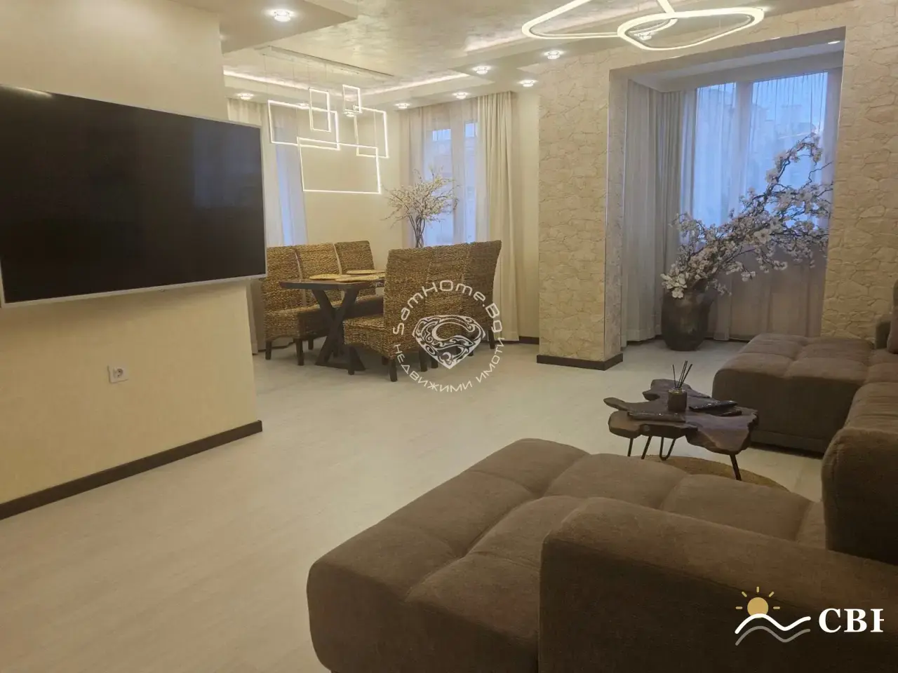 Apartment, 3-room, 100 m², in Varna. Photo 3 of 16. Varna, Black Sea, Bulgaria. Cheap Beach Holiday.