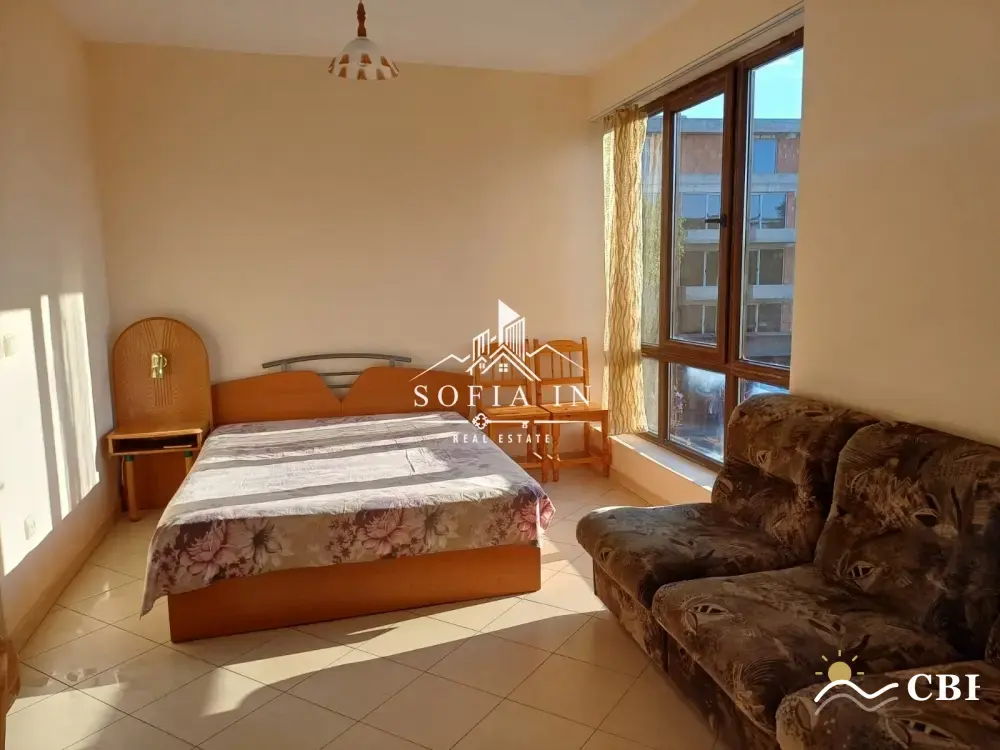 Apartment, 1-room, 30 m², in Sunny Beach. Photo 1 of 15. Sunny Beach, Black Sea, Bulgaria. Cheap Beach Holiday.