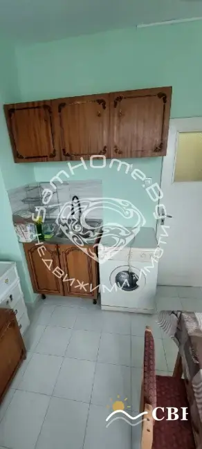 Apartment, 1-room, 45 m², in Izgrev. Photo 1 of 11. Izgrev, Black Sea, Bulgaria. Cheap Beach Holiday.