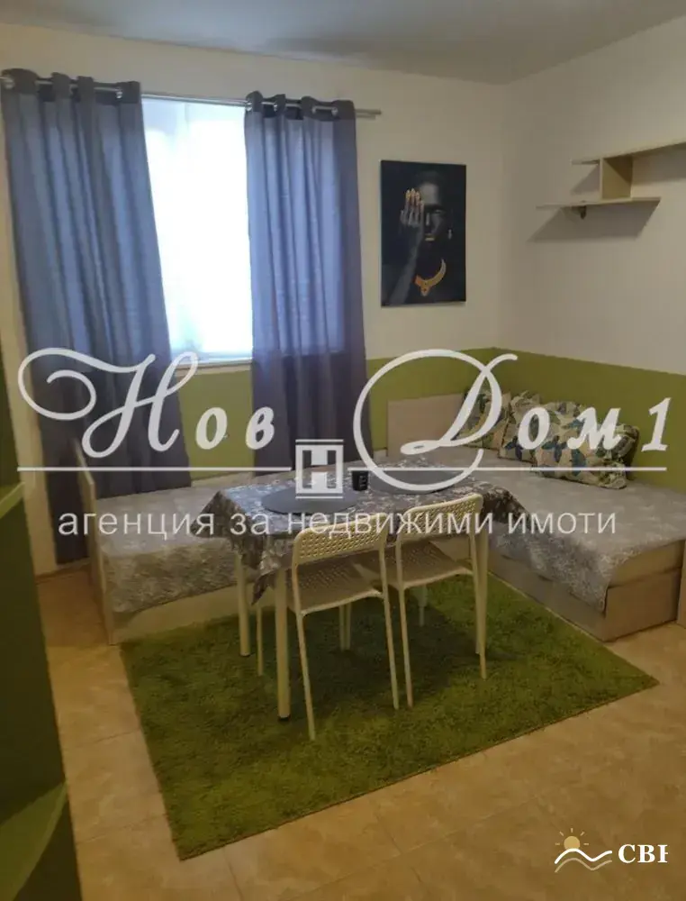 Apartment, 1-room, 30 m², in Varna. Photo 4 of 6. Varna, Black Sea, Bulgaria. Cheap Beach Holiday.