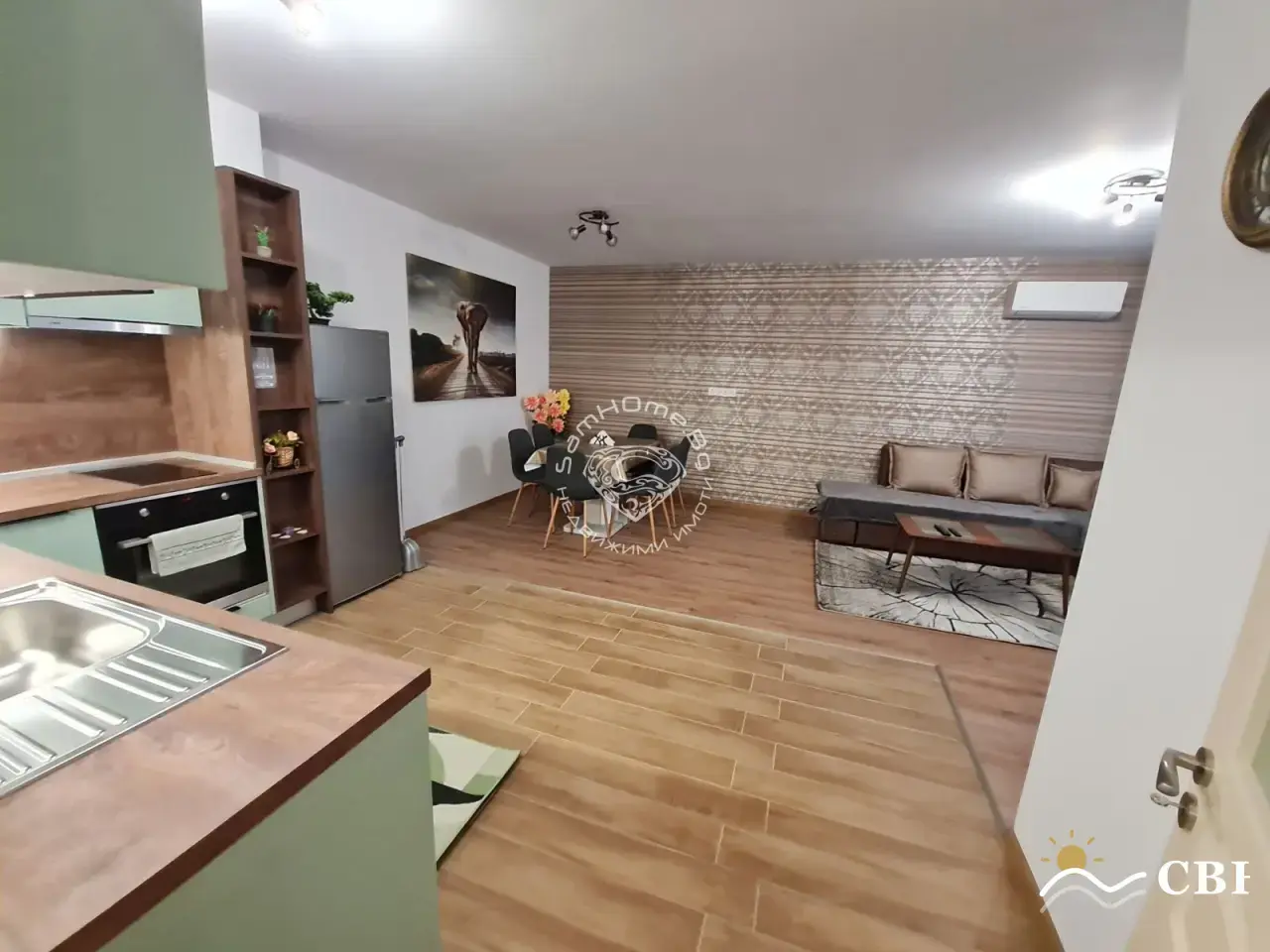Apartment, 2-room, 100 m², in Varna. Photo 3 of 12. Varna, Black Sea, Bulgaria. Cheap Beach Holiday.