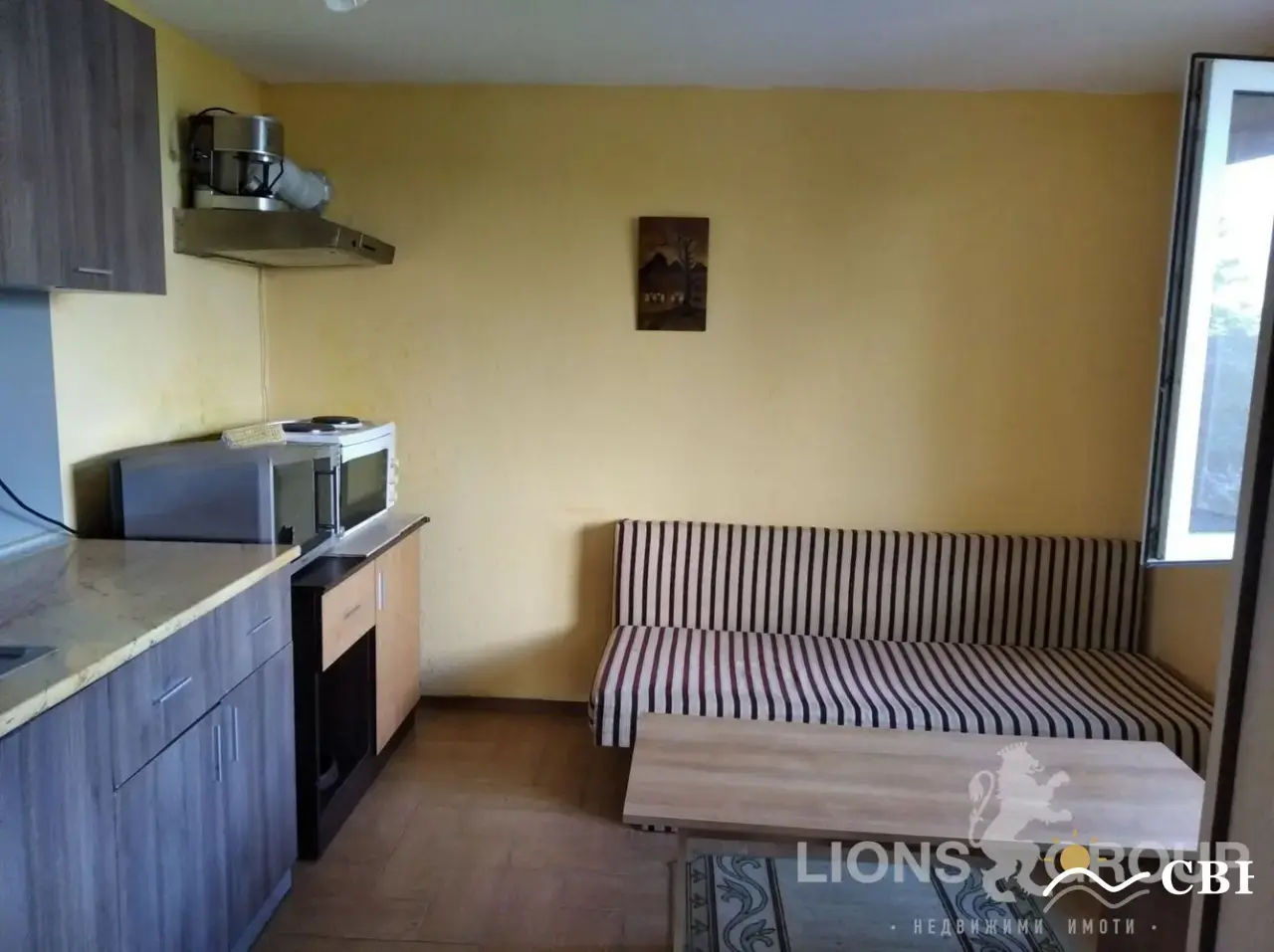 Apartment, 1-room, 40 m², in Varna. Photo 9 of 12. Varna, Black Sea, Bulgaria. Cheap Beach Holiday.