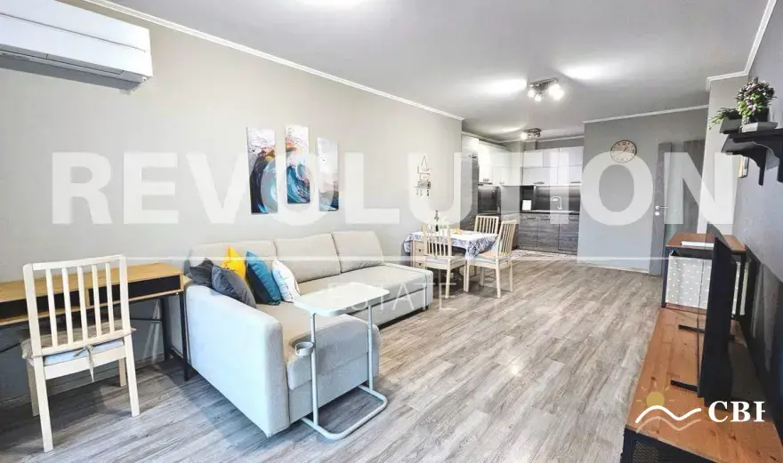 Apartment, 2-room, 74 m², in Varna. Photo 1 of 9. Varna, Black Sea, Bulgaria. Cheap Beach Holiday.