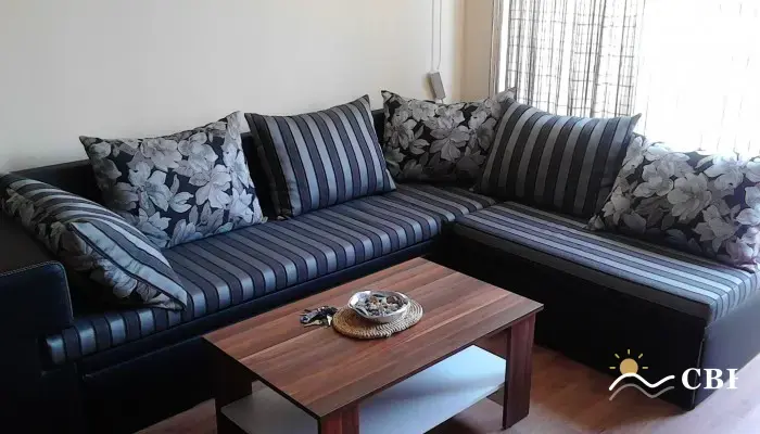Apartment, 2-room, 60 m², in Pomorie. Photo 1 of 14. Pomorie, Black Sea, Bulgaria. Cheap Beach Holiday.