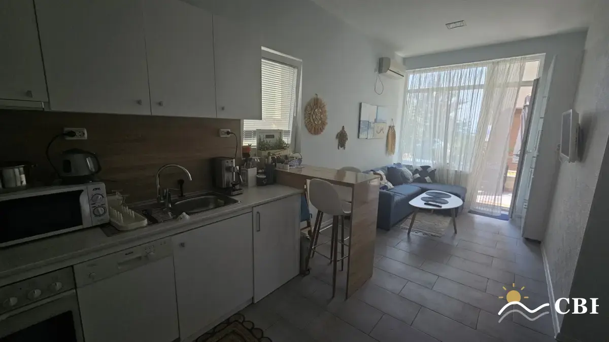 Apartment, 2-room, 55 m², in Sarafovo. Photo 2 of 16. Sarafovo, Black Sea, Bulgaria. Cheap Beach Holiday.