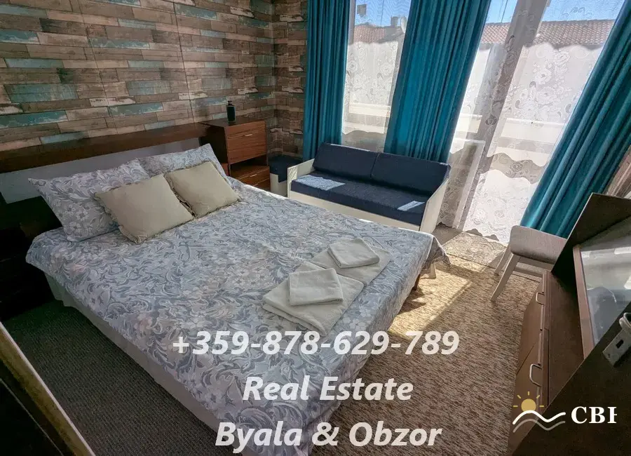 House, 2-room, 100 m², in Obzor. Photo 9 of 13. Obzor, Black Sea, Bulgaria. Cheap Beach Holiday.