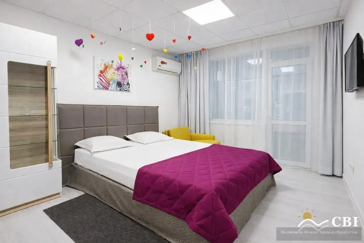 Apartment, 2-room, 52 m², in Varna. Photo 6 of 9. Varna, Black Sea, Bulgaria. Cheap Beach Holiday.