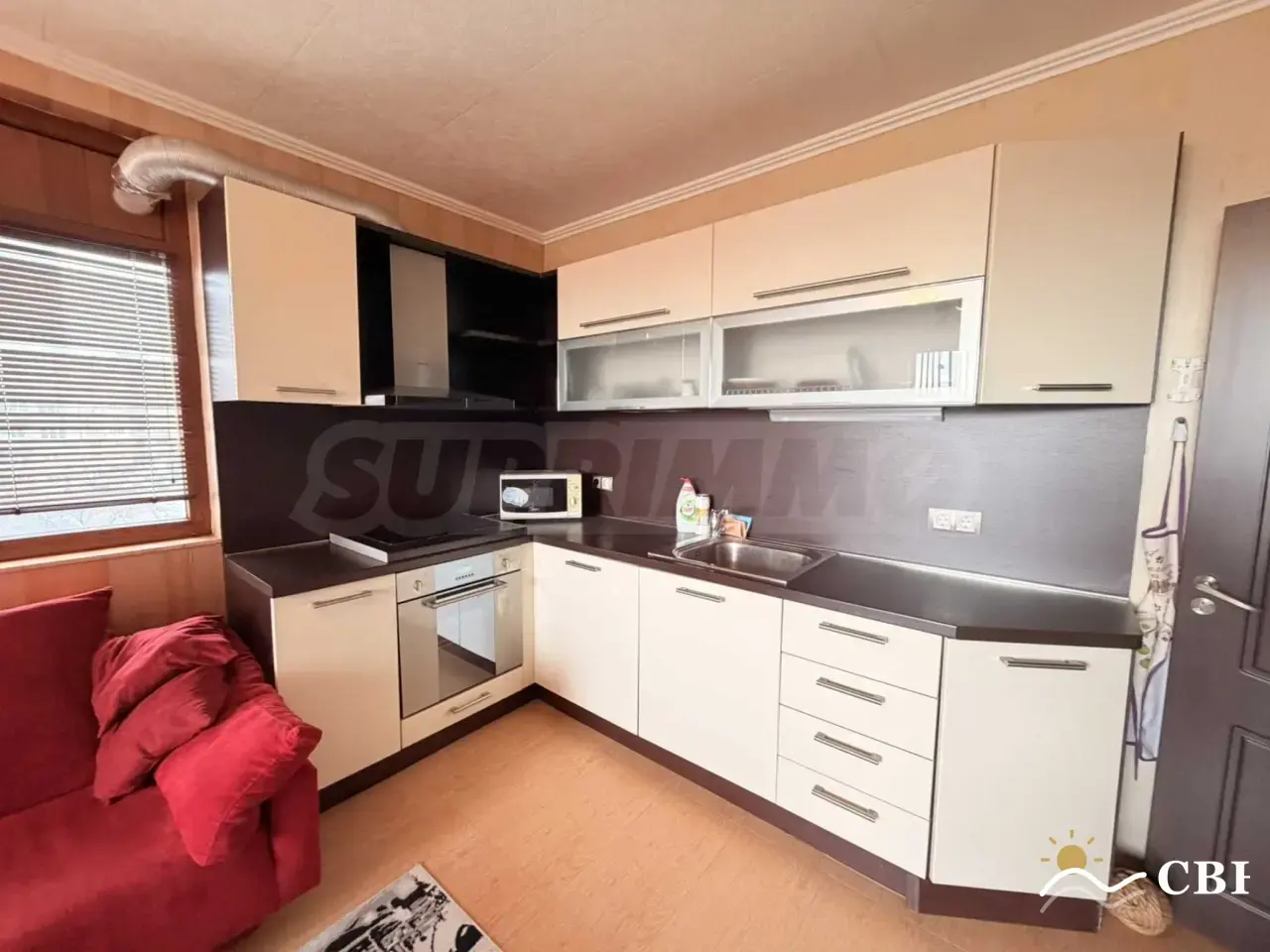 Apartment, 2-room, 60 m², in Burgas. Photo 5 of 12. Burgas, Black Sea, Bulgaria. Cheap Beach Holiday.