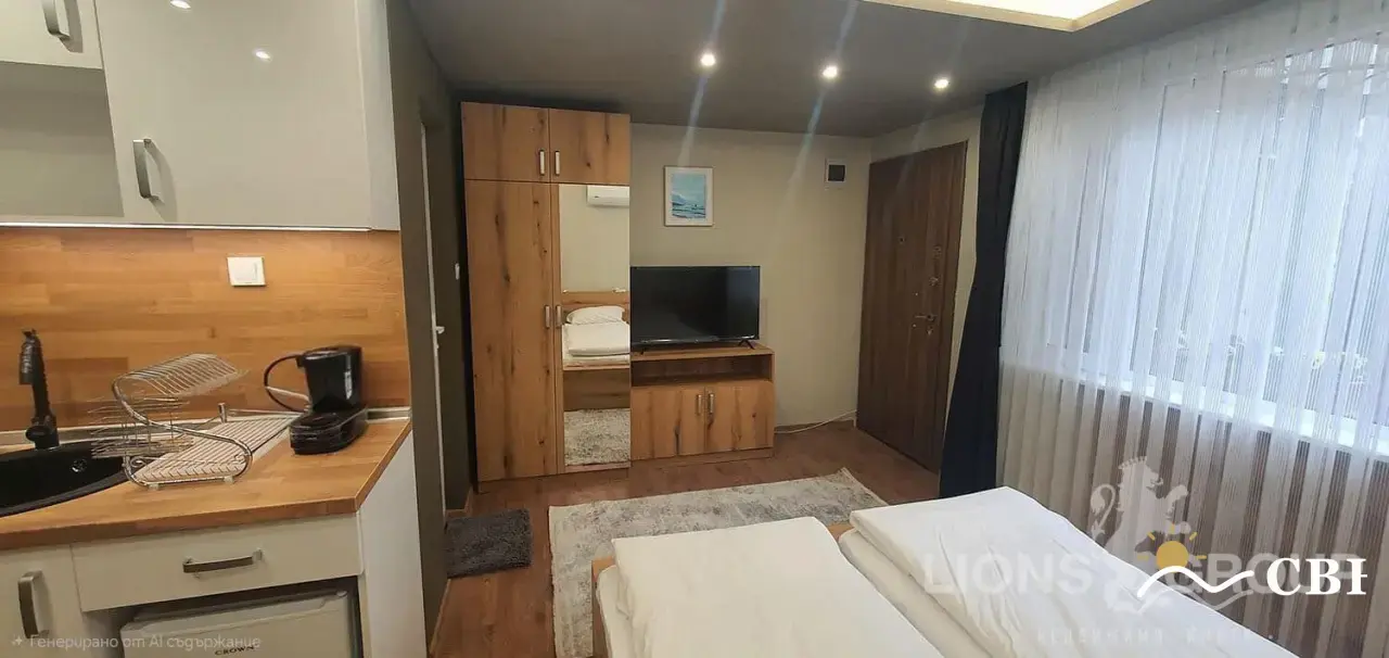 Apartment, 1-room, 24 m², in Varna. Photo 2 of 6. Varna, Black Sea, Bulgaria. Cheap Beach Holiday.