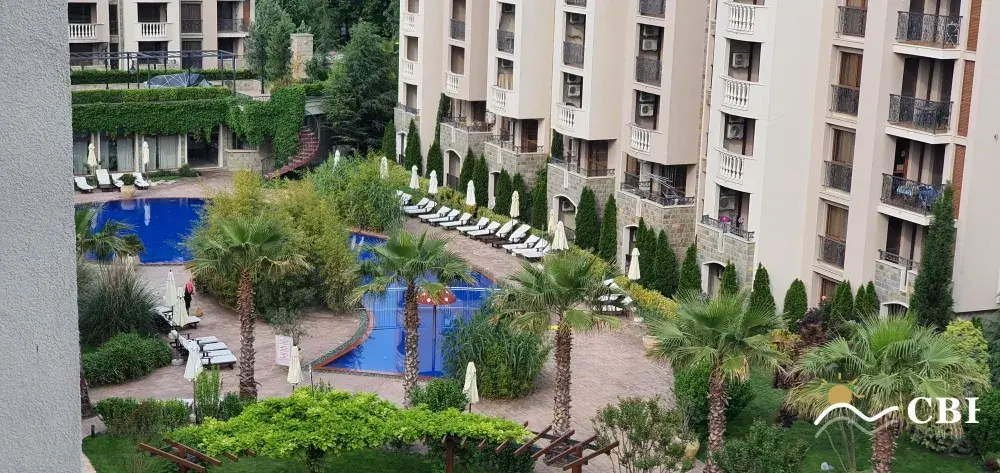 Apartment, 2-room, 65 m², in Sunny Beach. Photo 1 of 16. Sunny Beach, Black Sea, Bulgaria. Cheap Beach Holiday.