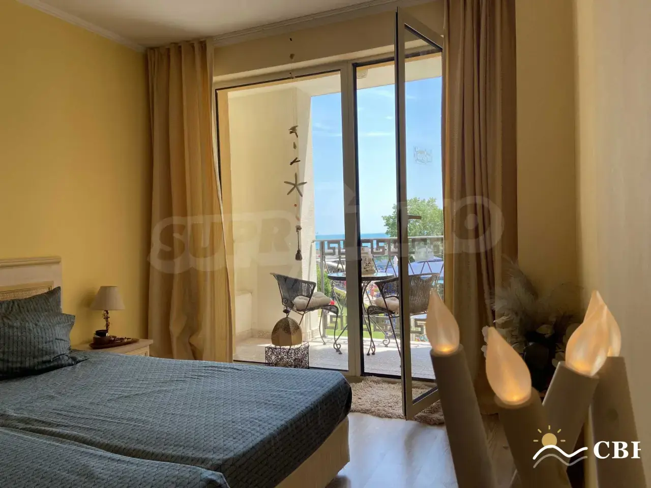 Apartment, 2-room, 83 m², in Sunny Beach. Photo 9 of 15. Sunny Beach, Black Sea, Bulgaria. Cheap Beach Holiday.