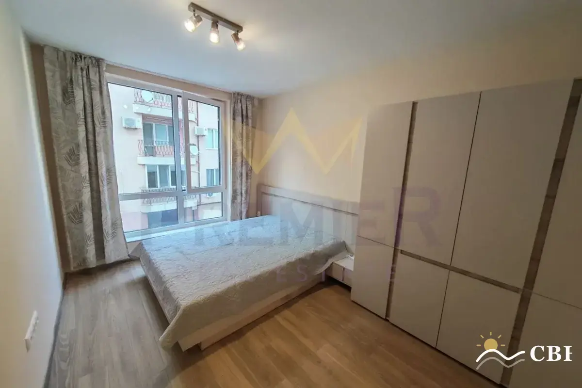 Apartment, 2-room, 60 m², in Izgrev. Photo 5 of 11. Izgrev, Black Sea, Bulgaria. Cheap Beach Holiday.