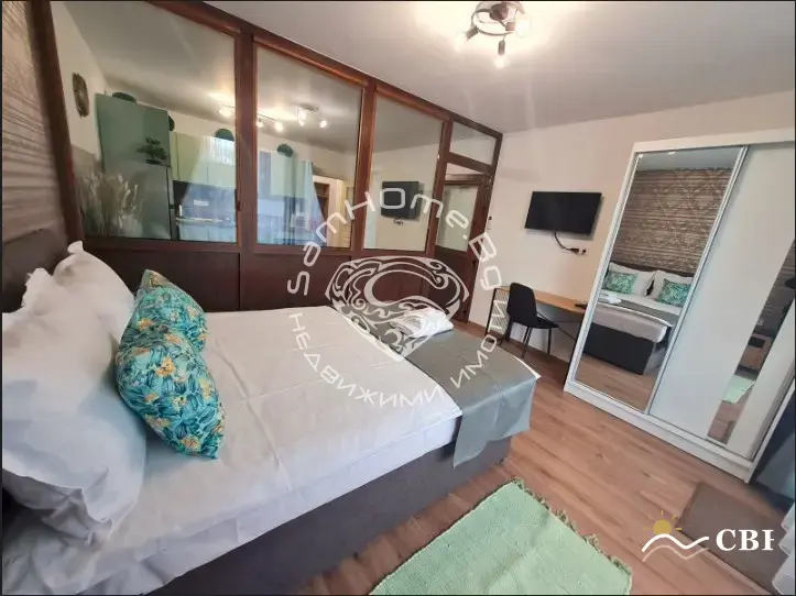 Apartment, 2-room, 85 m², in Varna. Photo 9 of 12. Varna, Black Sea, Bulgaria. Cheap Beach Holiday.