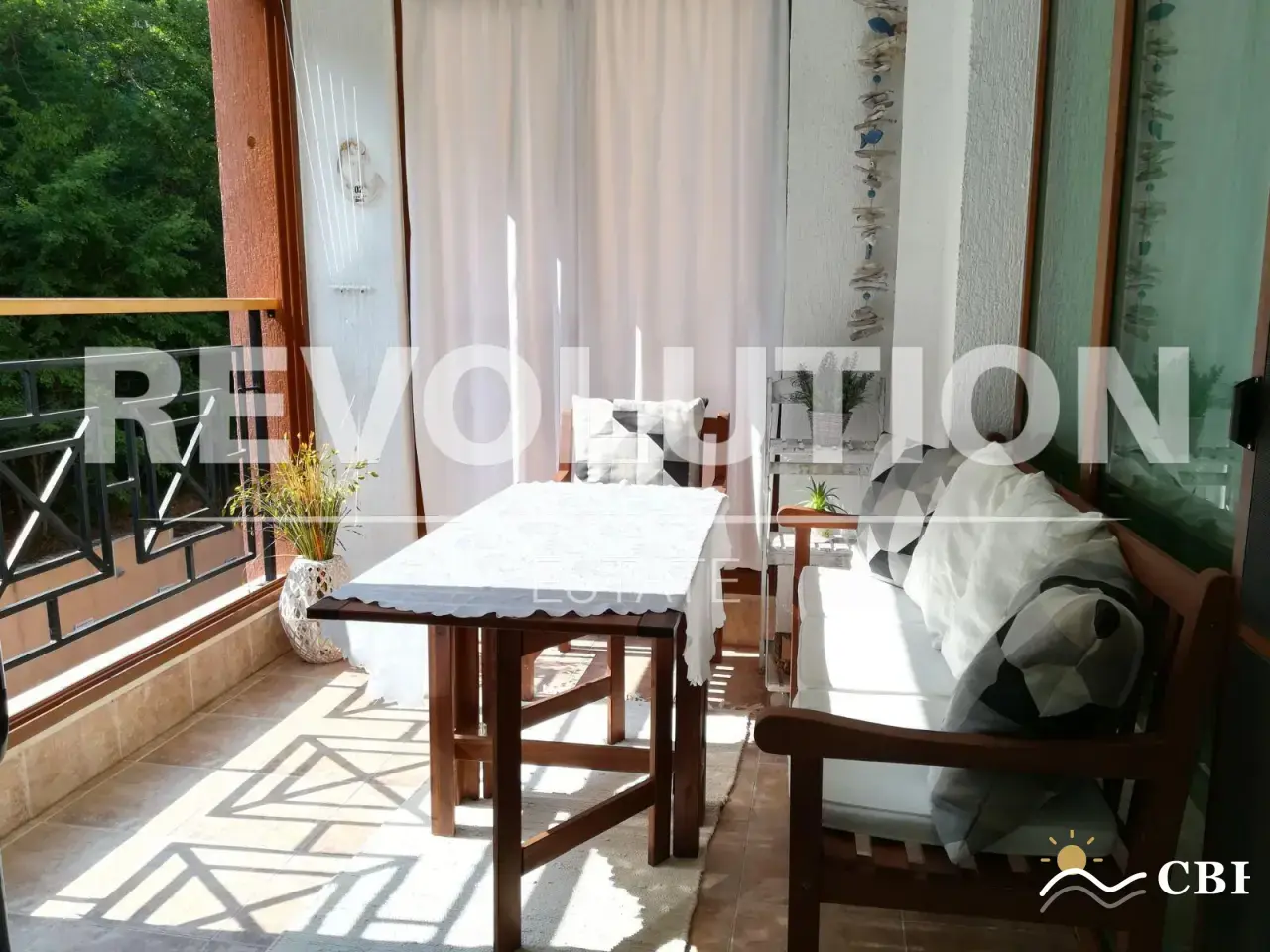 Apartment, 2-room, 60 m², in Golden Sands. Photo 7 of 8. Golden Sands, Black Sea, Bulgaria. Cheap Beach Holiday.