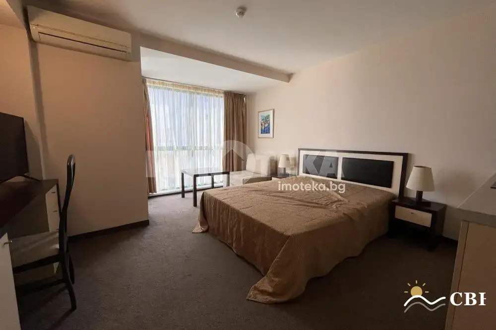 Apartment, 1-room, 32 m², in Varna. Photo 1 of 5. Varna, Black Sea, Bulgaria. Cheap Beach Holiday.