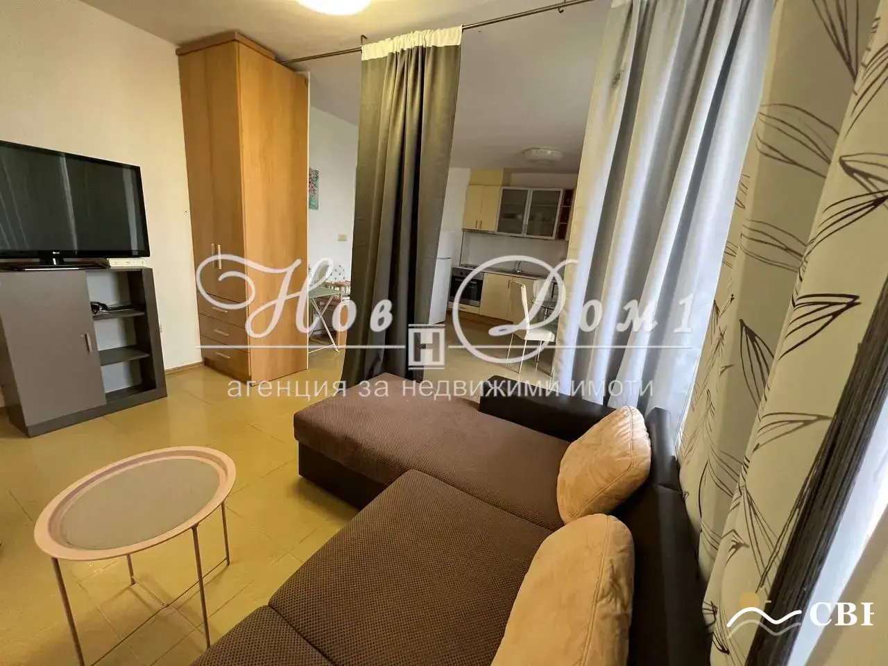 Apartment, 1-room, 65 m², in St. St. Konstantin and Elena. Photo 3 of 11. St. St. Konstantin and Elena, Black Sea, Bulgaria. Cheap Beach Holiday.