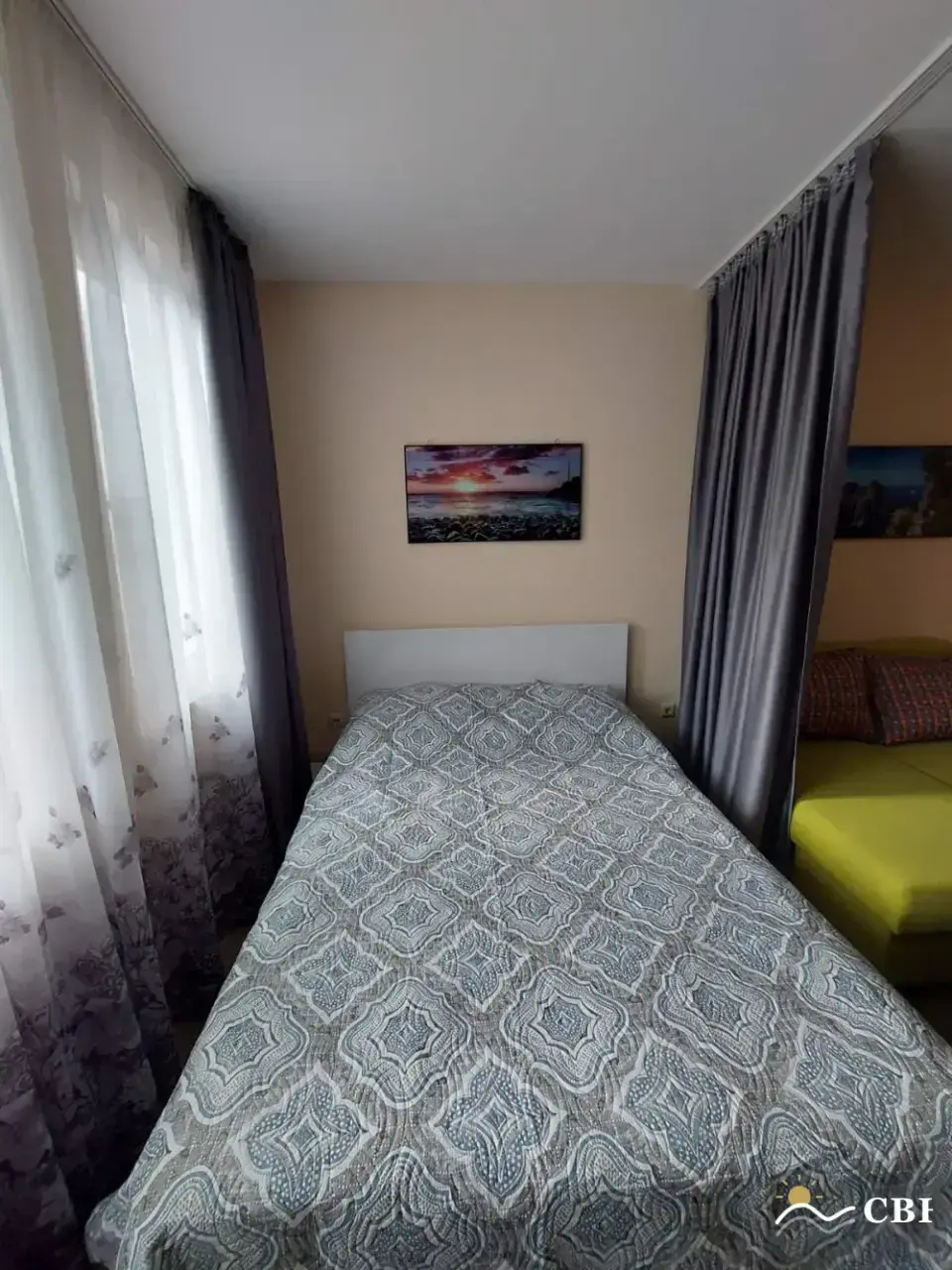 Apartment, 1-room, 50 m², in Nessebar. Photo 9 of 16. Nessebar, Black Sea, Bulgaria. Cheap Beach Holiday.