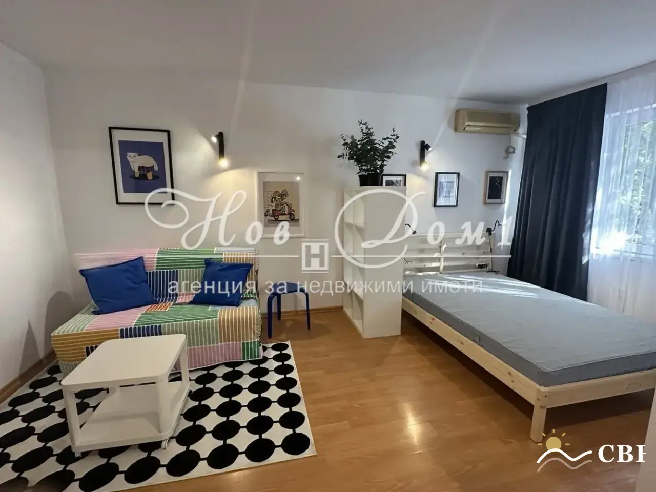 Apartment, 1-room, 50 m², in Varna. Photo 1 of 6. Varna, Black Sea, Bulgaria. Cheap Beach Holiday.