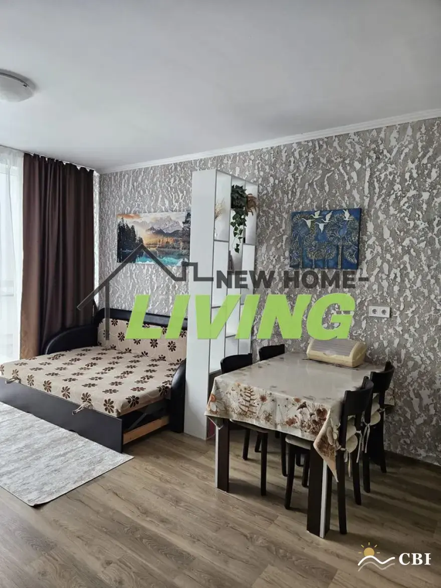 Apartment, 1-room, 30 m², in Burgas. Photo 3 of 7. Burgas, Black Sea, Bulgaria. Cheap Beach Holiday.