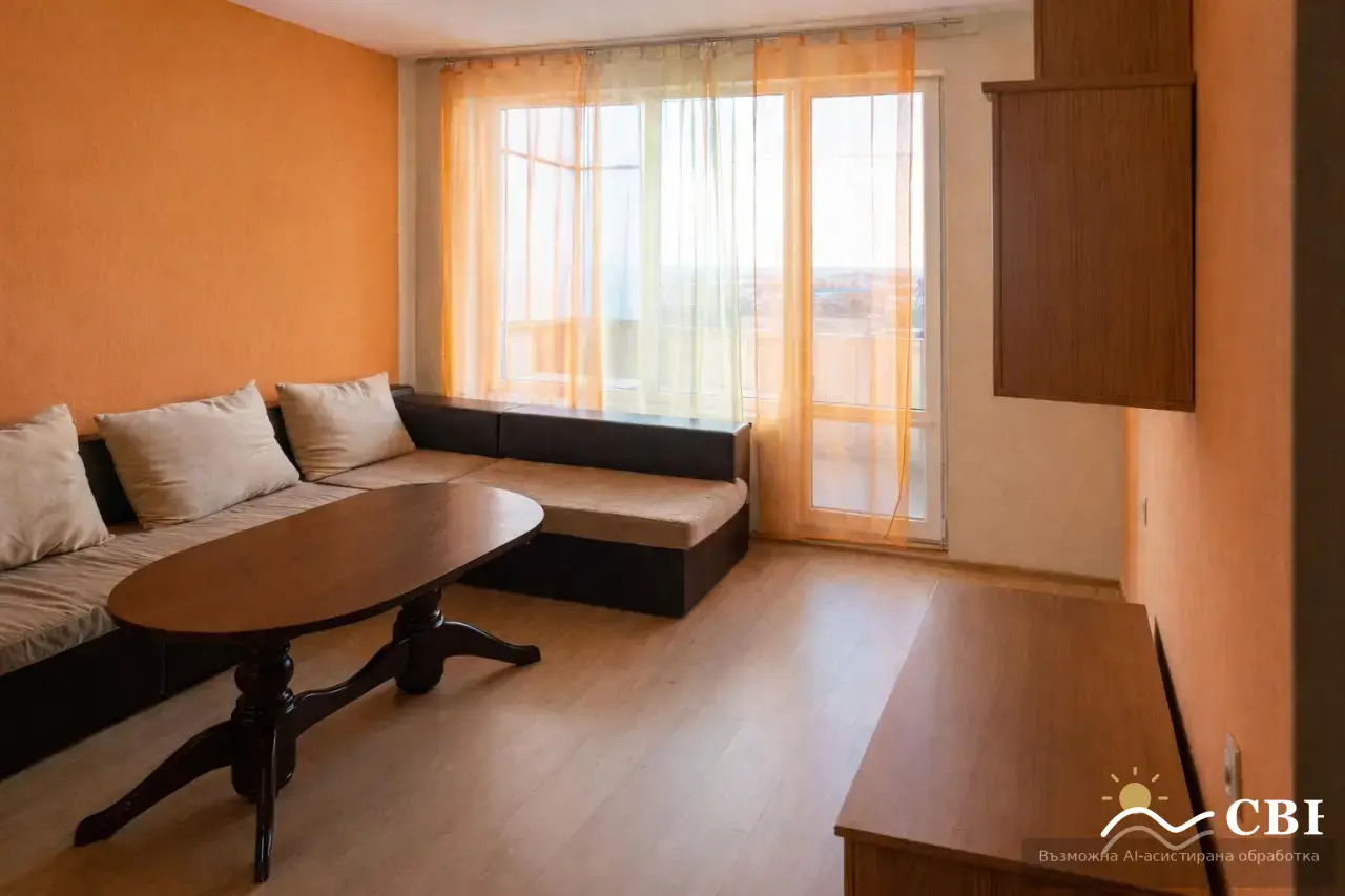 Apartment, 3-room, 90 m², in Gradina. Photo 2 of 8. Gradina, Black Sea, Bulgaria. Cheap Beach Holiday.
