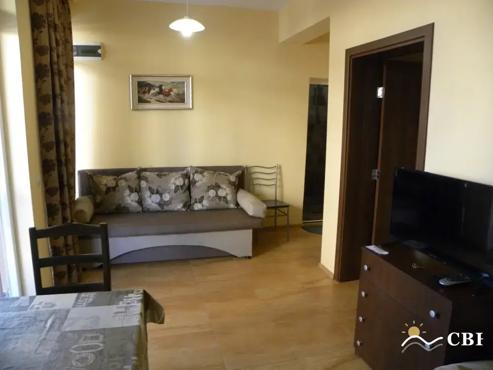 Apartment, 2-room, 55 m², in Ravda. Photo 2 of 12. Ravda, Black Sea, Bulgaria. Cheap Beach Holiday.