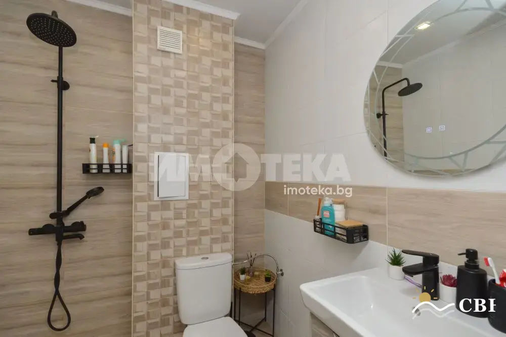 Apartment, 2-room, 47 m², in Sarafovo. Photo 4 of 14. Sarafovo, Black Sea, Bulgaria. Cheap Beach Holiday.