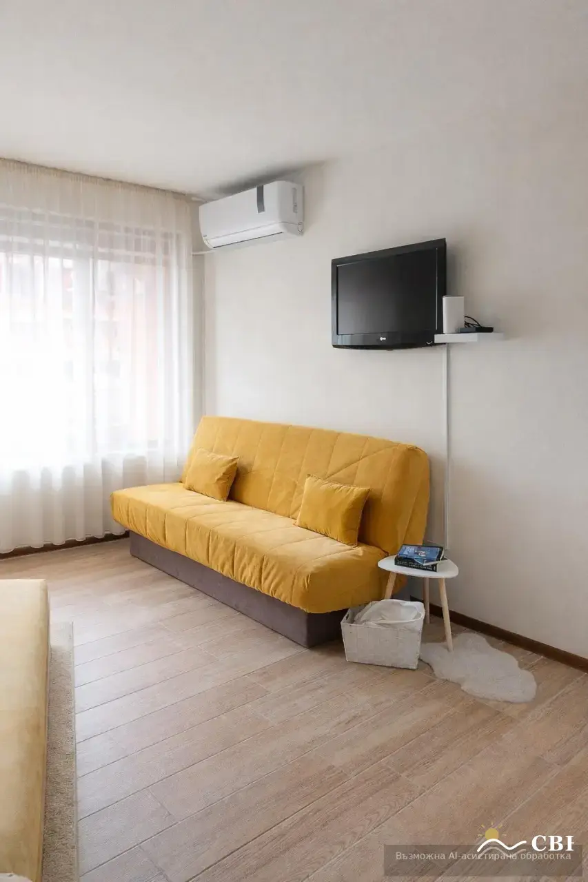 Apartment, 1-room, 50 m², in Varna. Photo 5 of 10. Varna, Black Sea, Bulgaria. Cheap Beach Holiday.