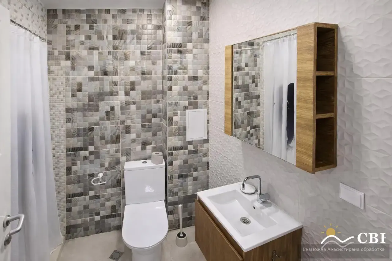 Apartment, 2-room, 66 m², in Burgas. Photo 6 of 8. Burgas, Black Sea, Bulgaria. Cheap Beach Holiday.