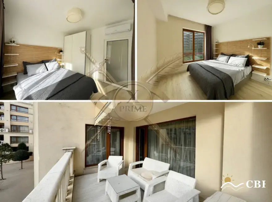 Apartment, 2-room, 64 m², in Varna. Photo 4 of 7. Varna, Black Sea, Bulgaria. Cheap Beach Holiday.