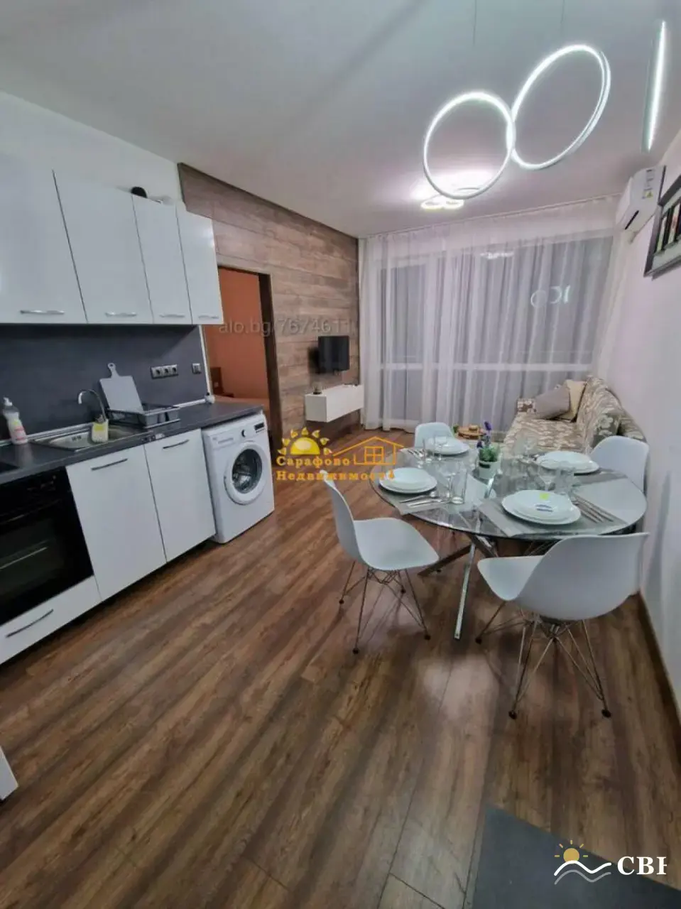 Apartment, 2-room, 50 m², in Sarafovo. Photo 1 of 13. Sarafovo, Black Sea, Bulgaria. Cheap Beach Holiday.