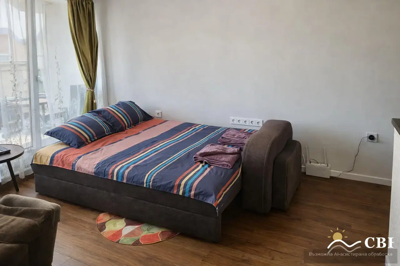 Apartment, 1-room, 45 m², in Varna. Photo 4 of 7. Varna, Black Sea, Bulgaria. Cheap Beach Holiday.