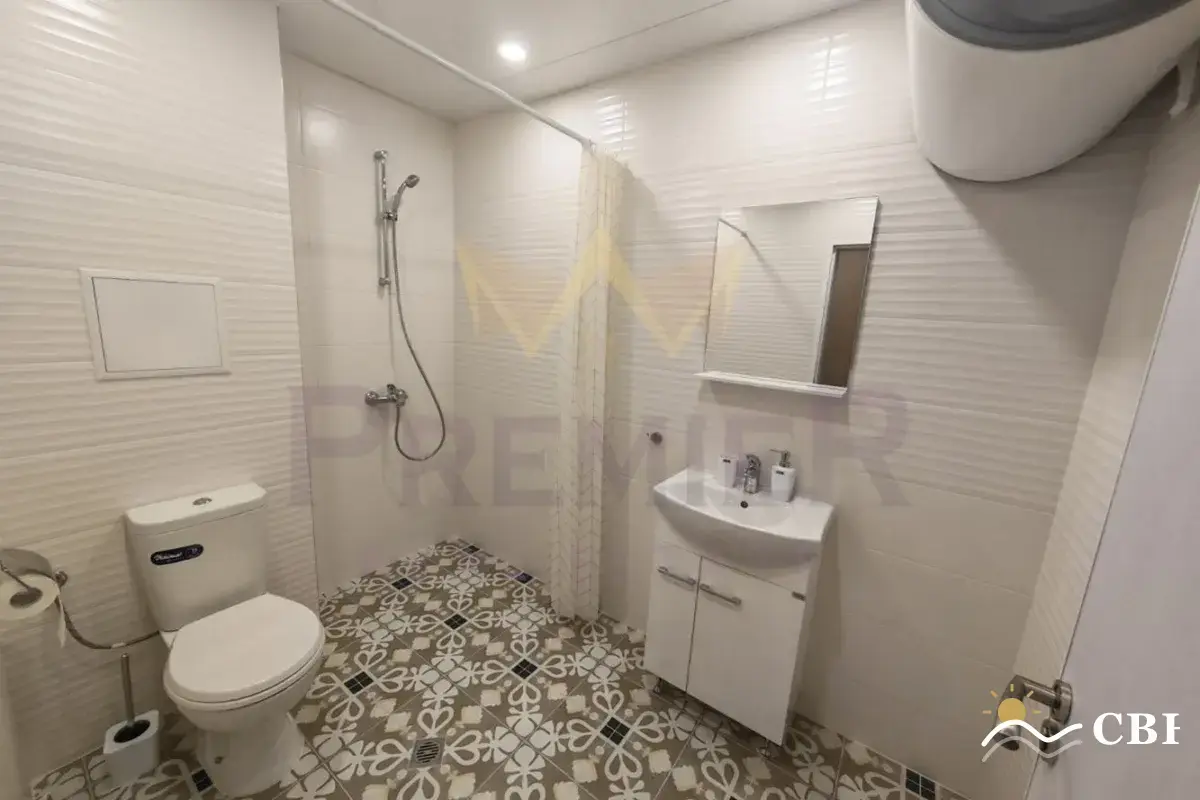 Apartment, 2-room, 60 m², in Izgrev. Photo 9 of 11. Izgrev, Black Sea, Bulgaria. Cheap Beach Holiday.