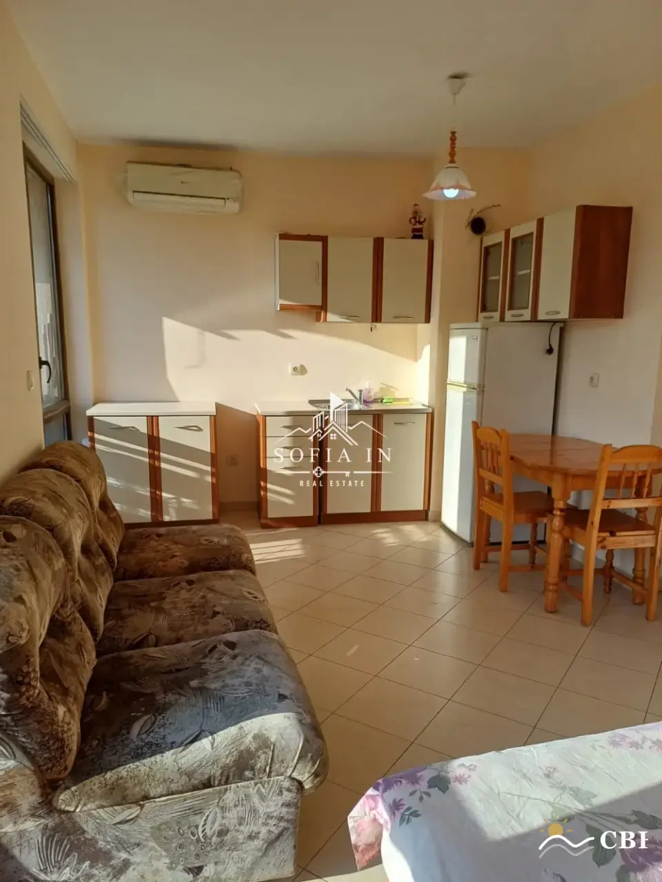 Apartment, 1-room, 30 m², in Sunny Beach. Photo 7 of 15. Sunny Beach, Black Sea, Bulgaria. Cheap Beach Holiday.