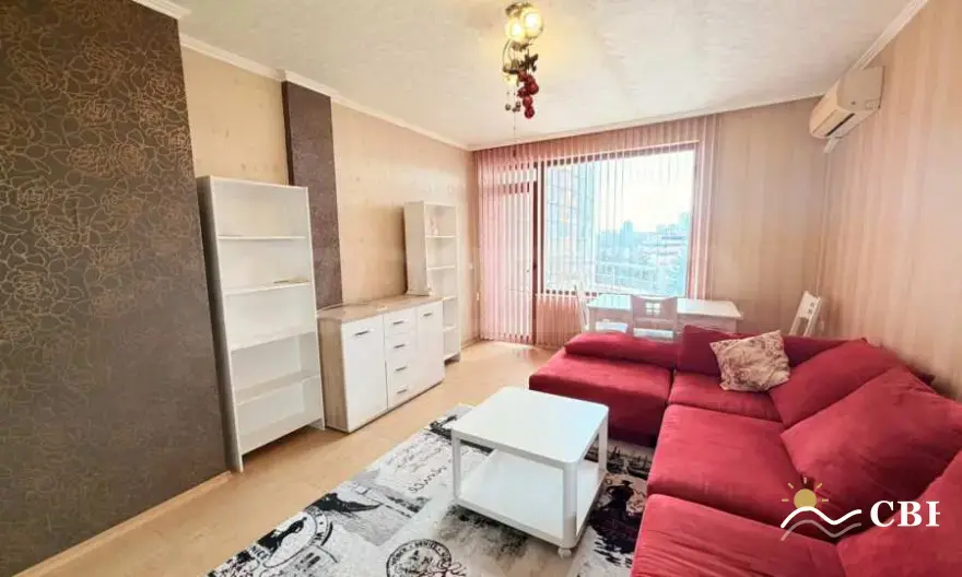 Apartment, 2-room, 60 m², in Burgas. Photo 2 of 12. Burgas, Black Sea, Bulgaria. Cheap Beach Holiday.